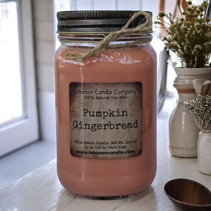 Pumpkin Gingerbread Candle