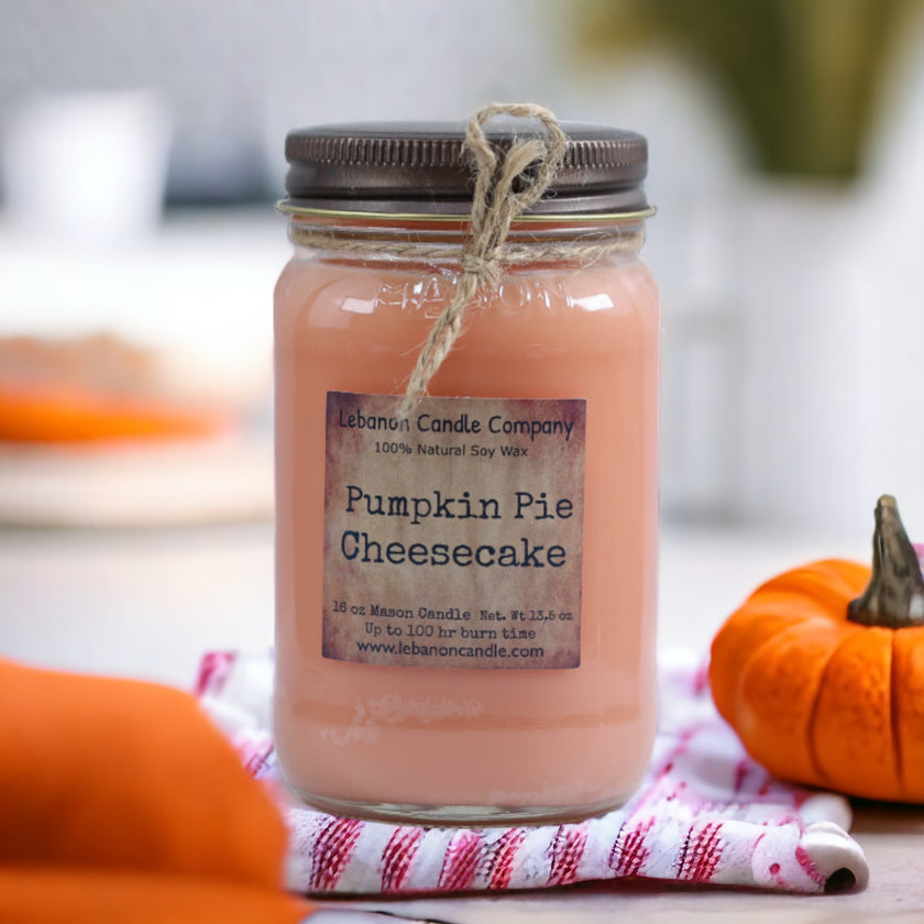Pumpkin Pie Cheesecake Candle