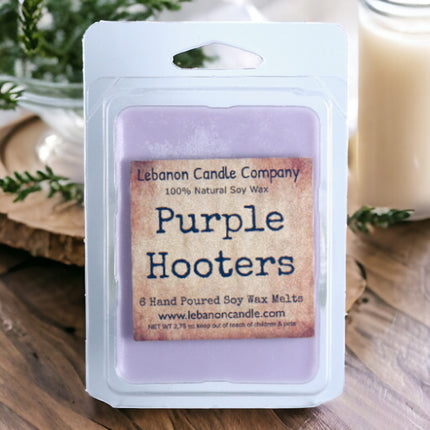 Purple Hooters Wax Melt