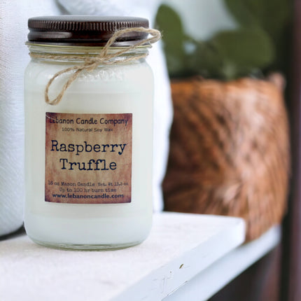 Raspberry Truffle Candle