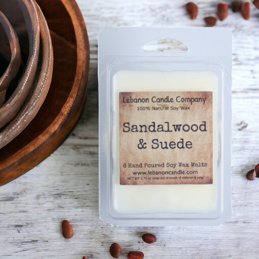 Sandalwood & Suede Wax Melt