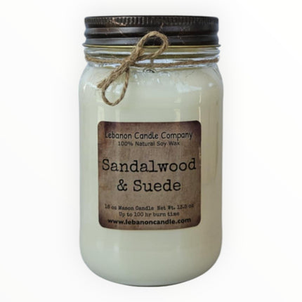Sandalwood & Suede Candle
