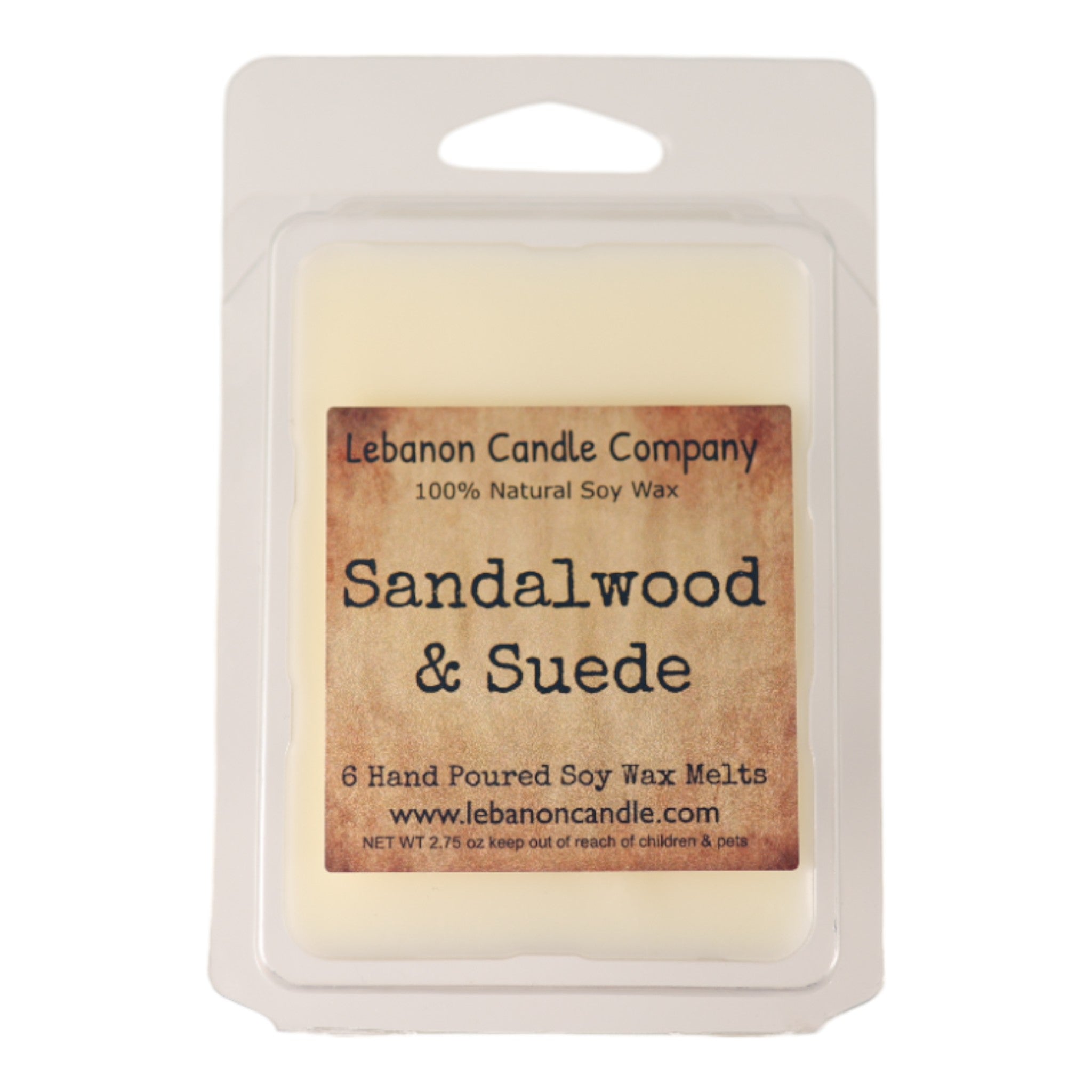 Sandalwood & Suede Wax Melt