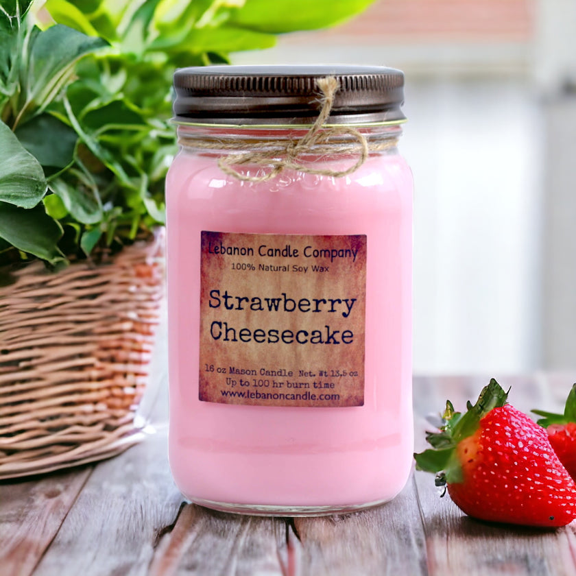 Strawberry Cheesecake Candle