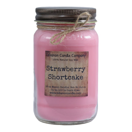 Strawberry Shortcake Candle