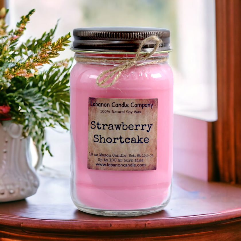 Strawberry Shortcake Candle