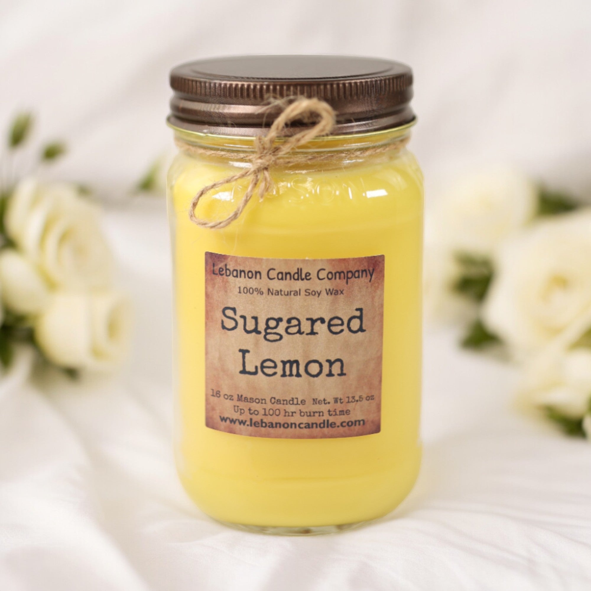 Sugared Lemon Candle