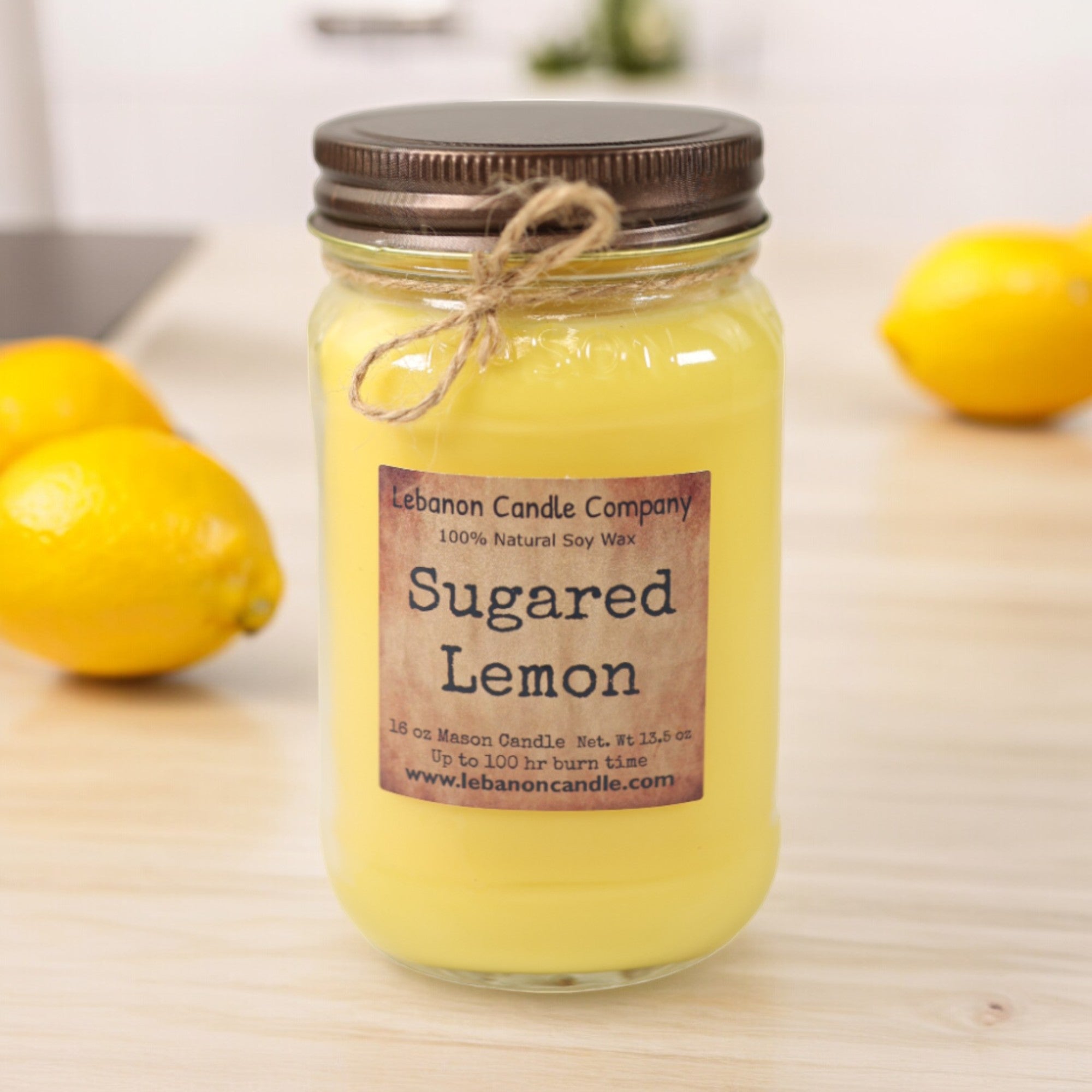 Sugared Lemon Candle