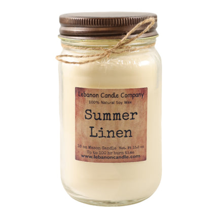 Summer Linen Candle