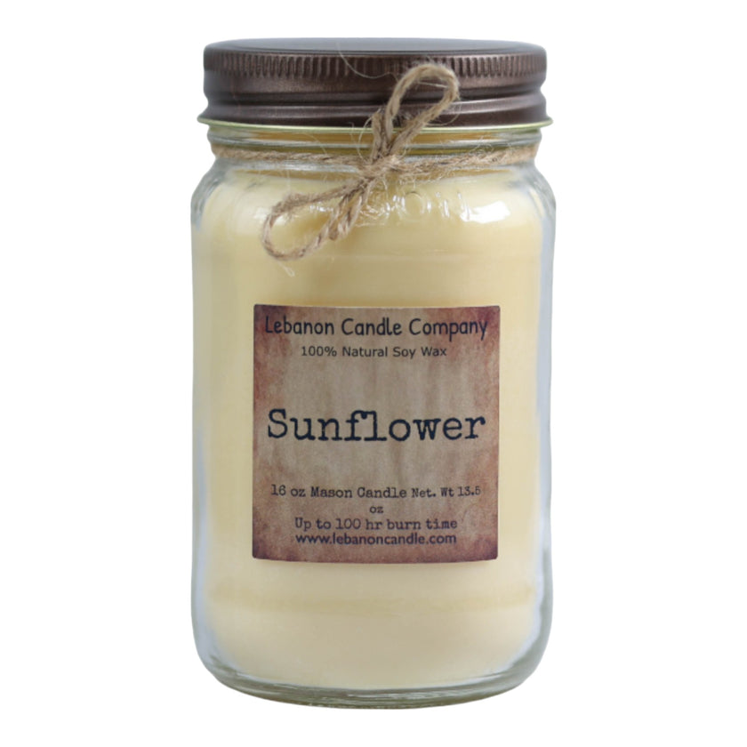 Sunflower Candle