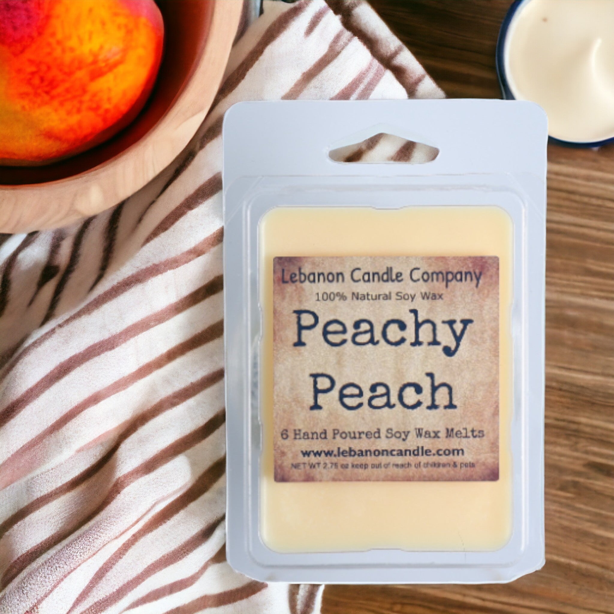 Peachy Peach Wax Melt