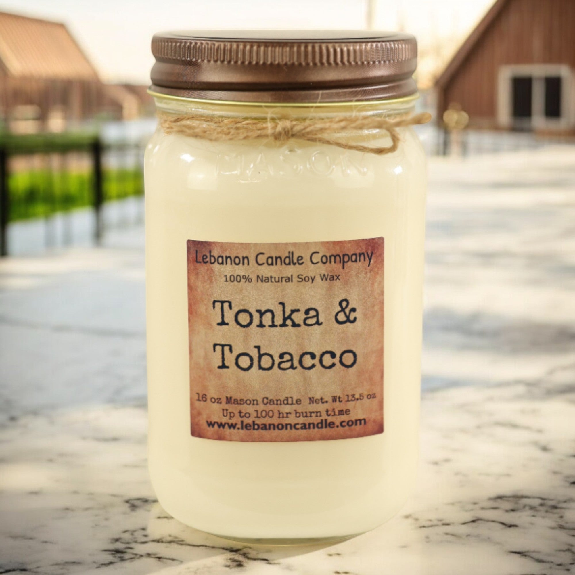 Tonka & Tobacco Candle