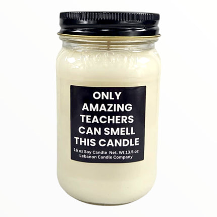 Funny Amazing Teacher Candle
