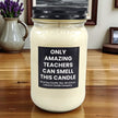 Funny Amazing Teacher Candle