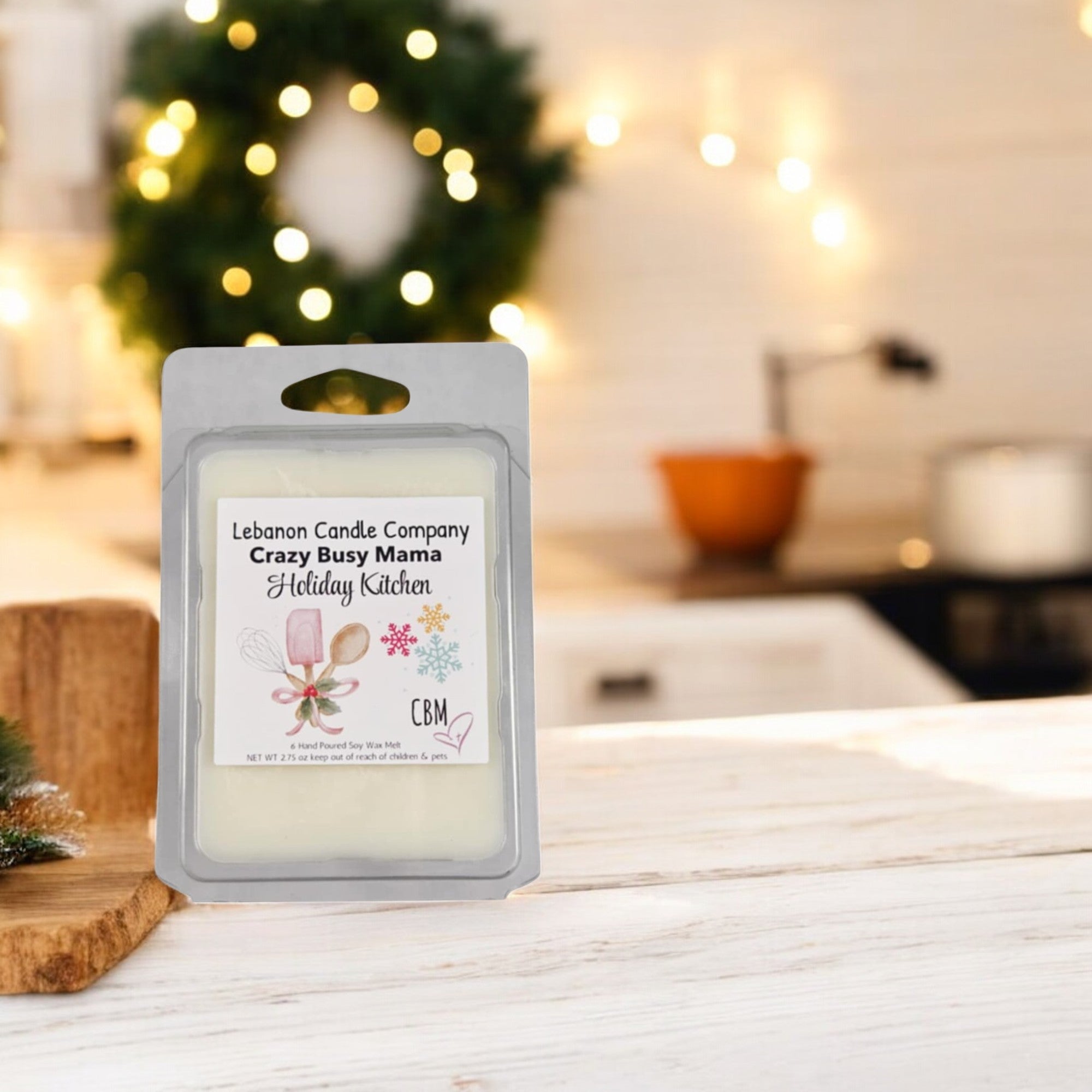 Crazy Busy Mama Exclusive Holiday Kitchen Wax Melt