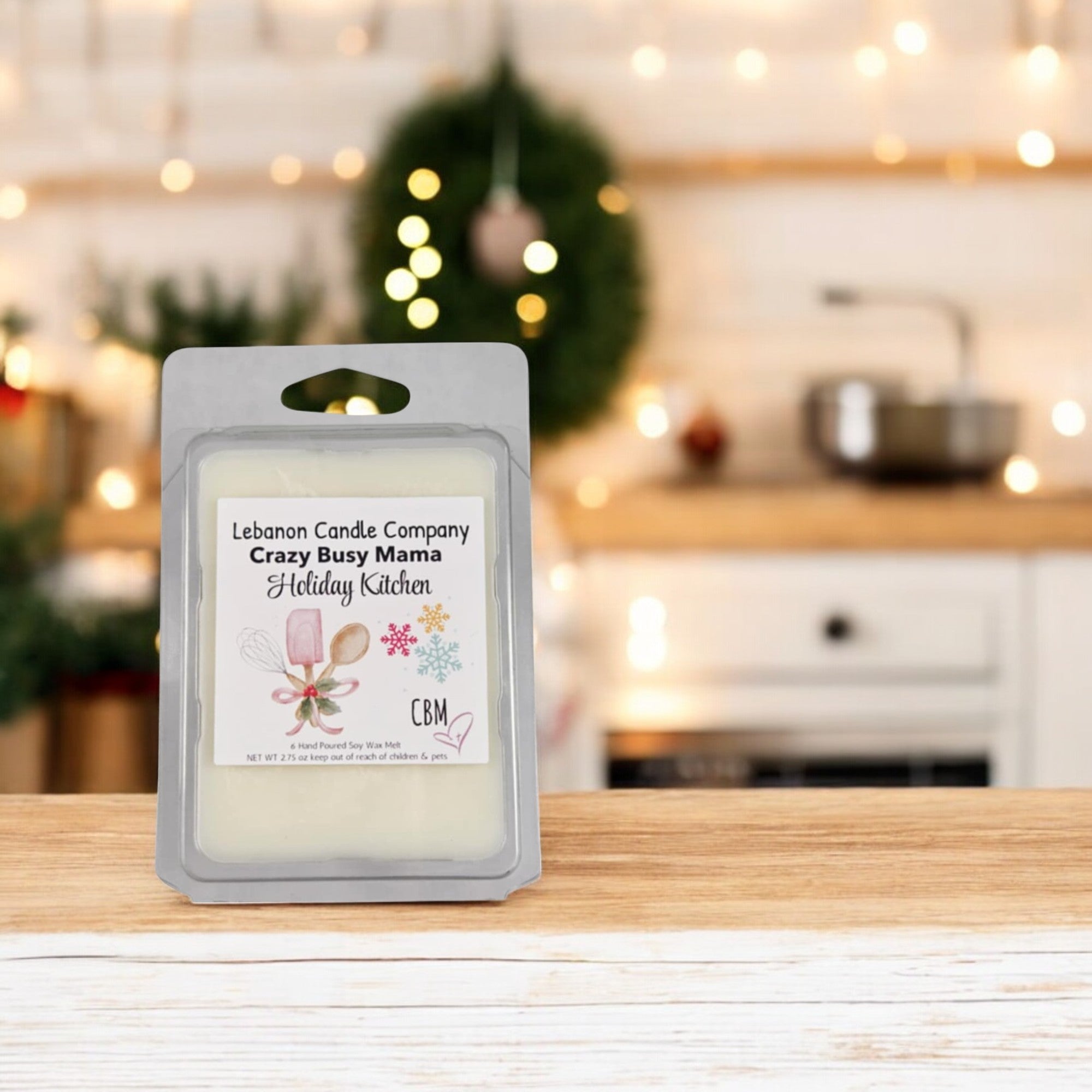 Crazy Busy Mama Exclusive Holiday Kitchen Wax Melt