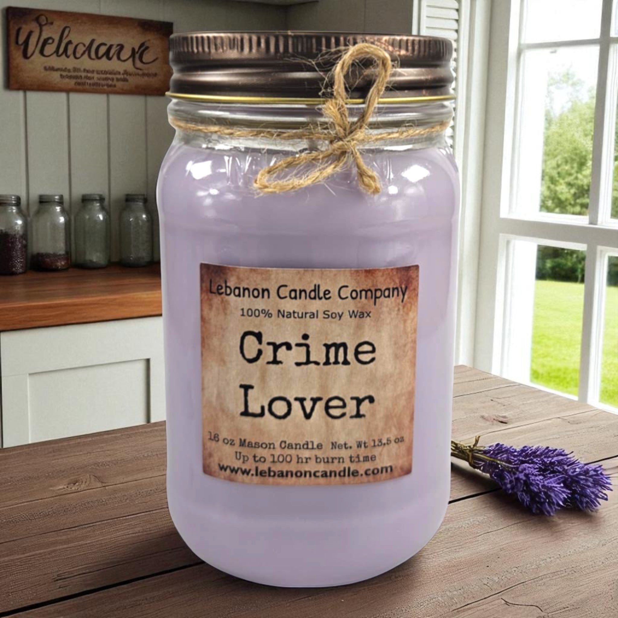 Crime Lover Candle