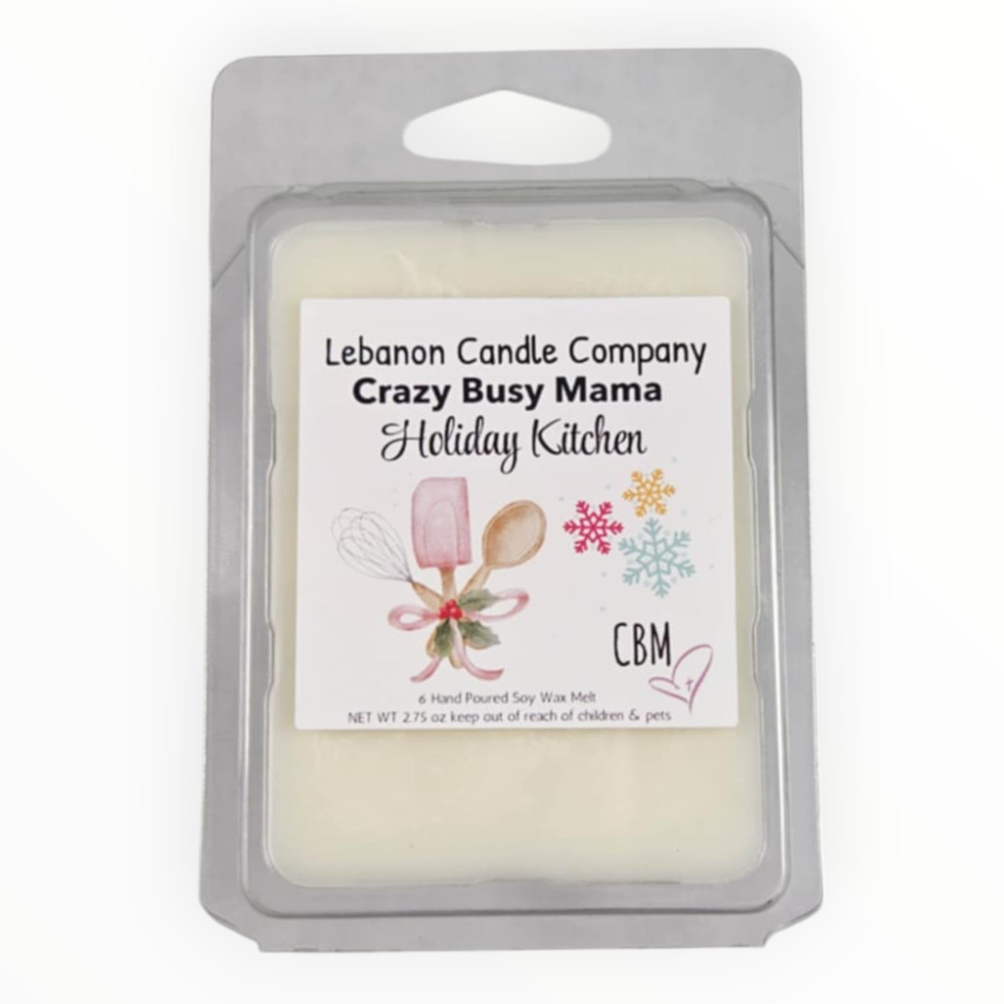 Crazy Busy Mama Exclusive Holiday Kitchen Wax Melt