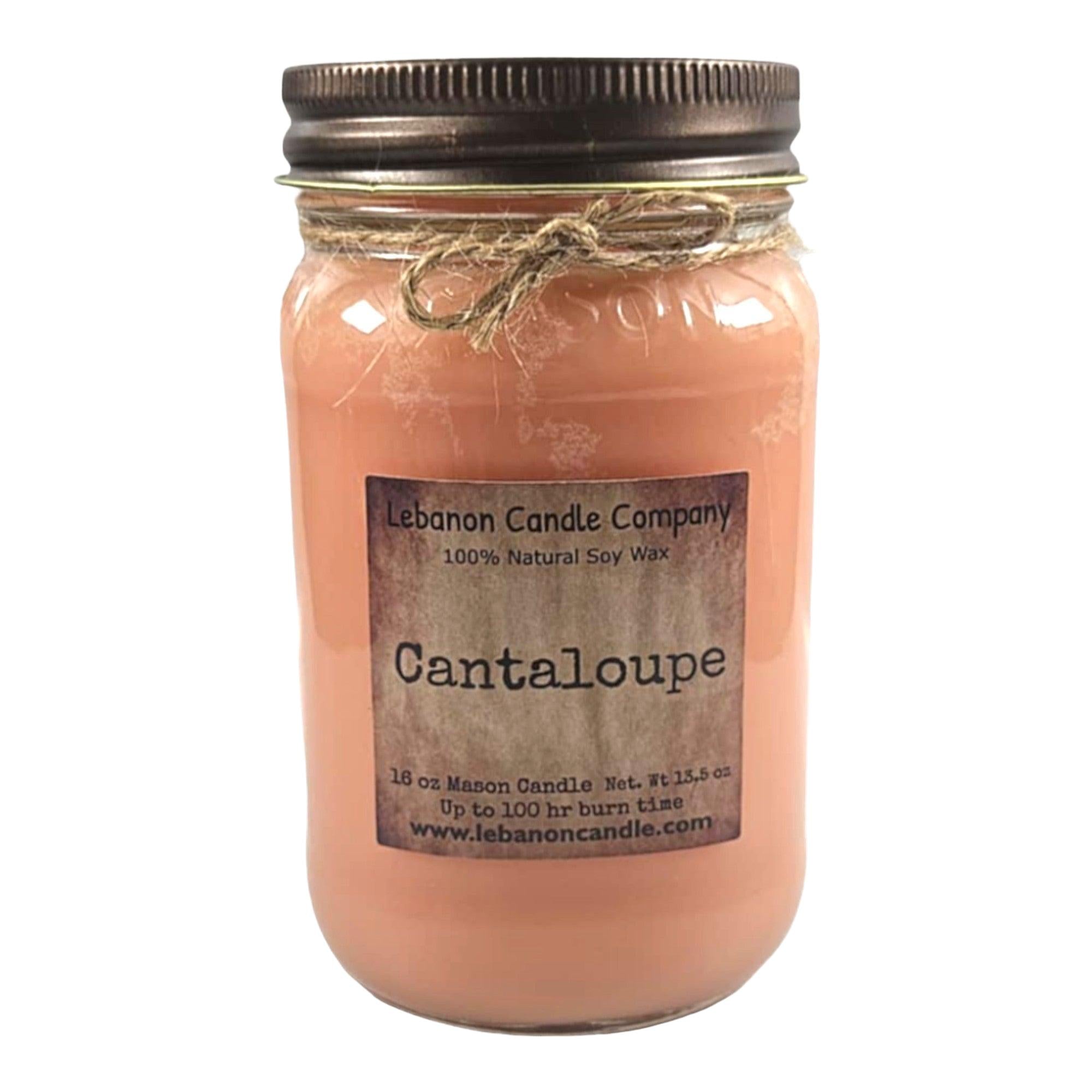 Cantaloupe Candle | 100% Natural Soy Wax Candle | Lebanon Candle