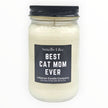 Funny Cat Mom Candle