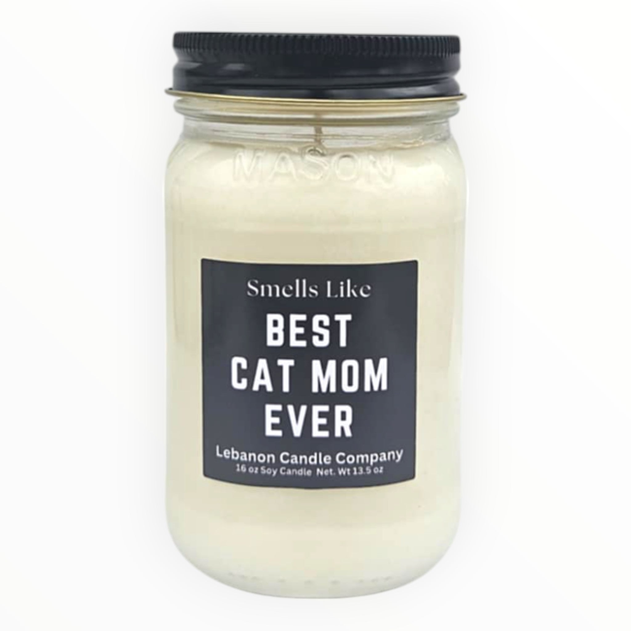 Funny Cat Mom Candle