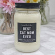 Funny Cat Mom Candle
