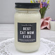 Funny Cat Mom Candle