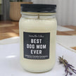 Funny Dog Mom Candle