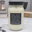 Funny Siblings Favorite Kid Candle