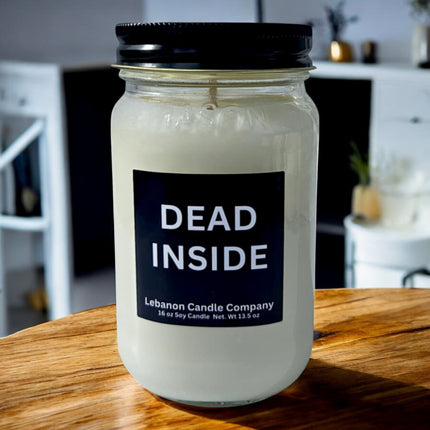 Funny Dead Inside Candle
