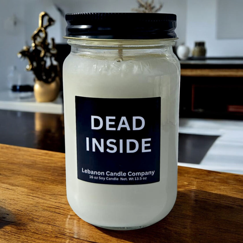 Funny Dead Inside Candle