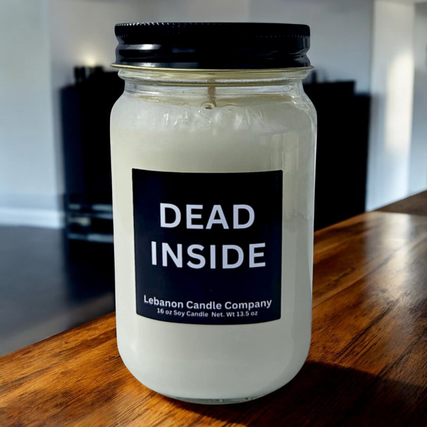 Funny Dead Inside Candle
