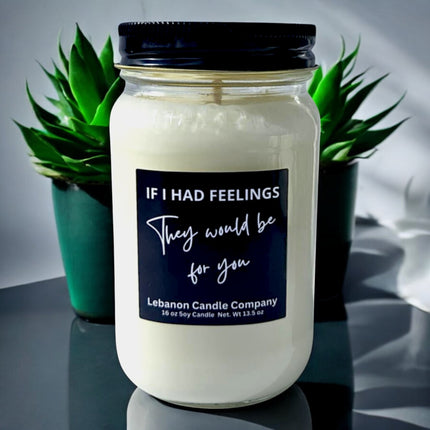 Funny Feelings For You Candle