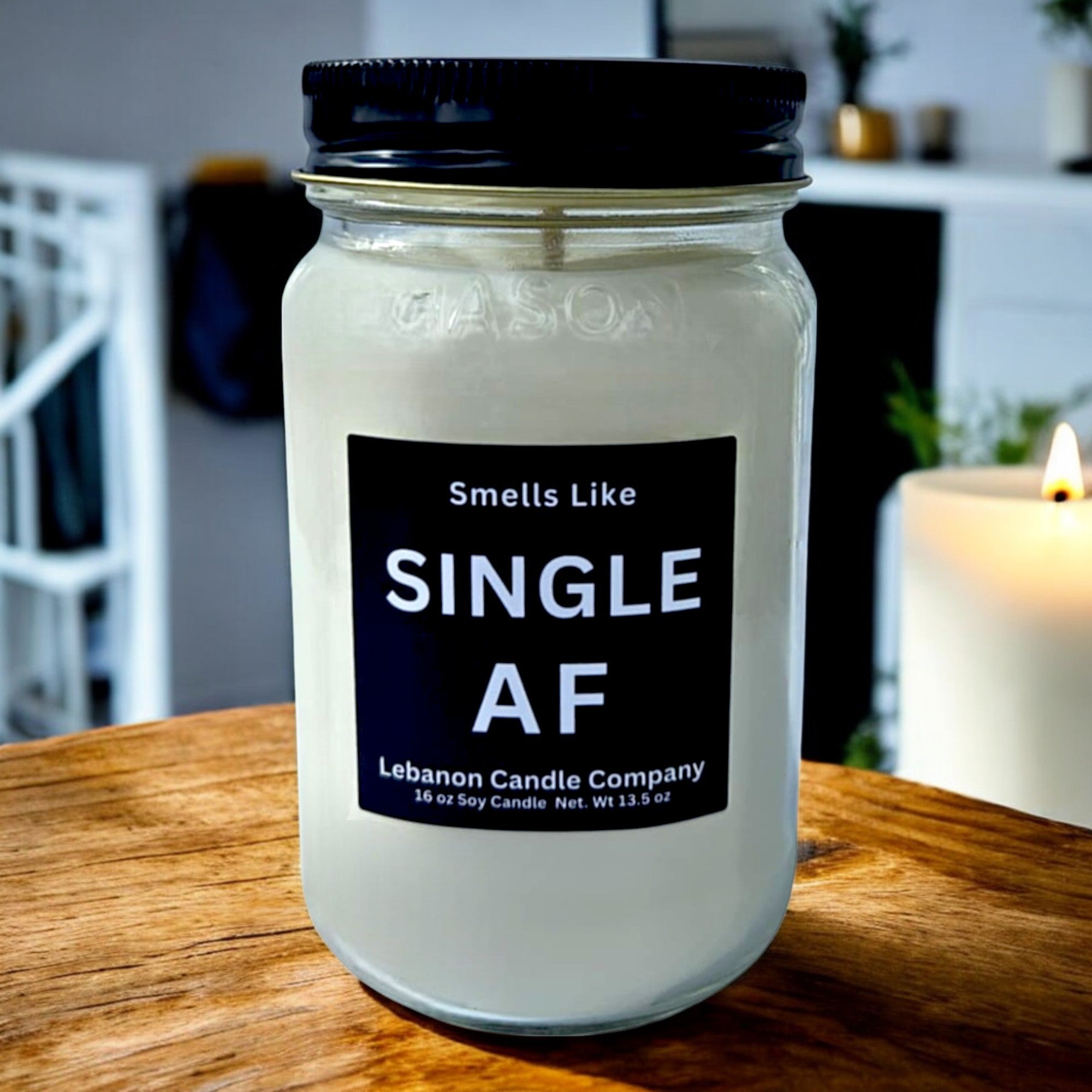 Funny Single AF Candle