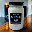 Funny Single AF Candle