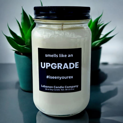 Funny Smells Like An Upgrade Candle