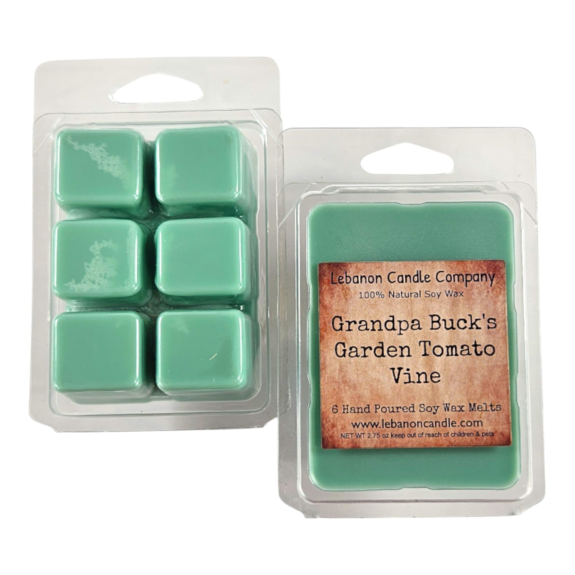 Grandpa Buck's Garden Tomato Vine Wax Melt