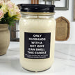 Funny Hot Wife Candle