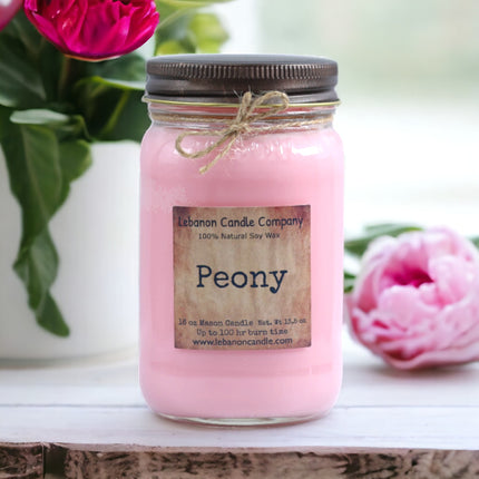 Peony Candle
