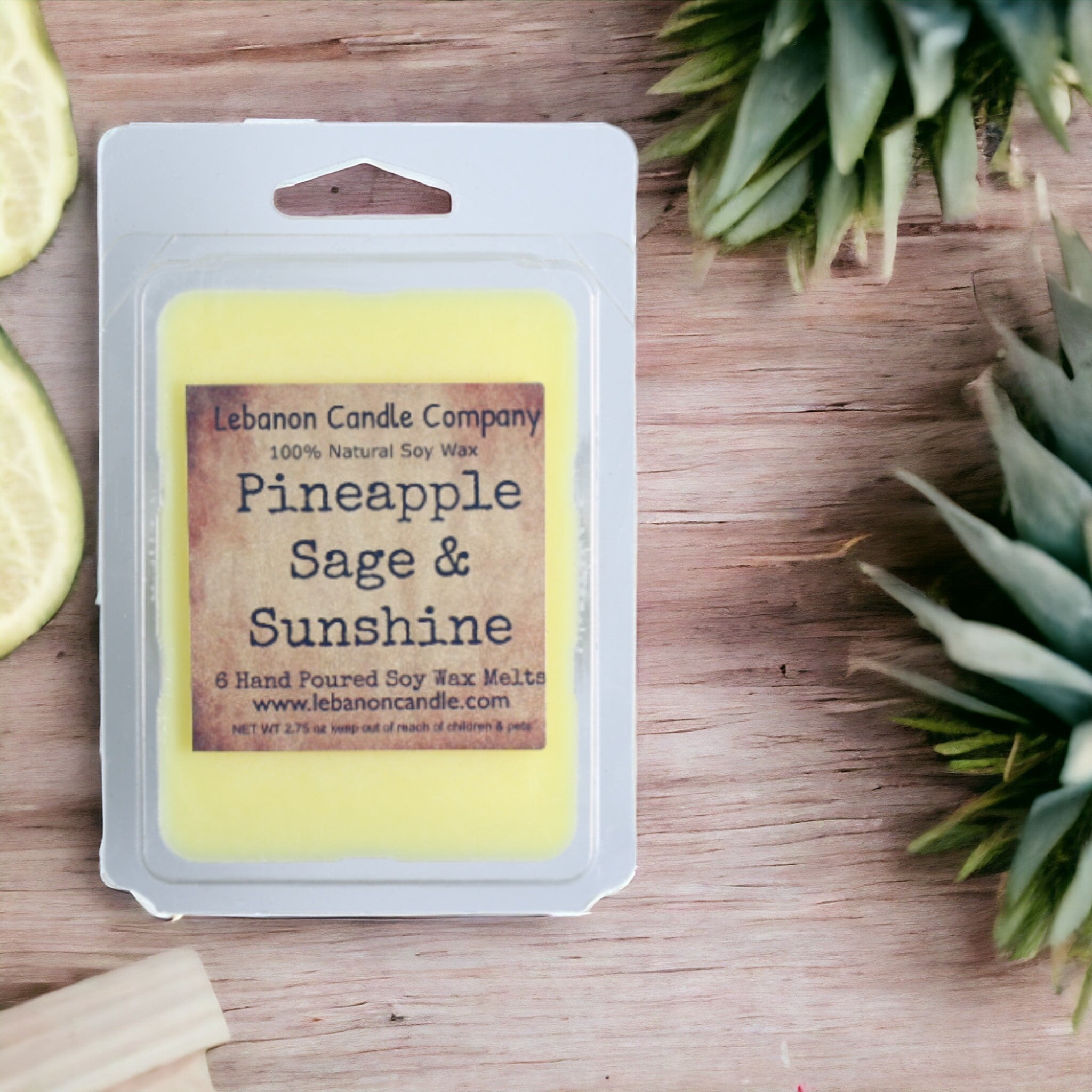Pineapple Sage & Sunshine Wax Melt