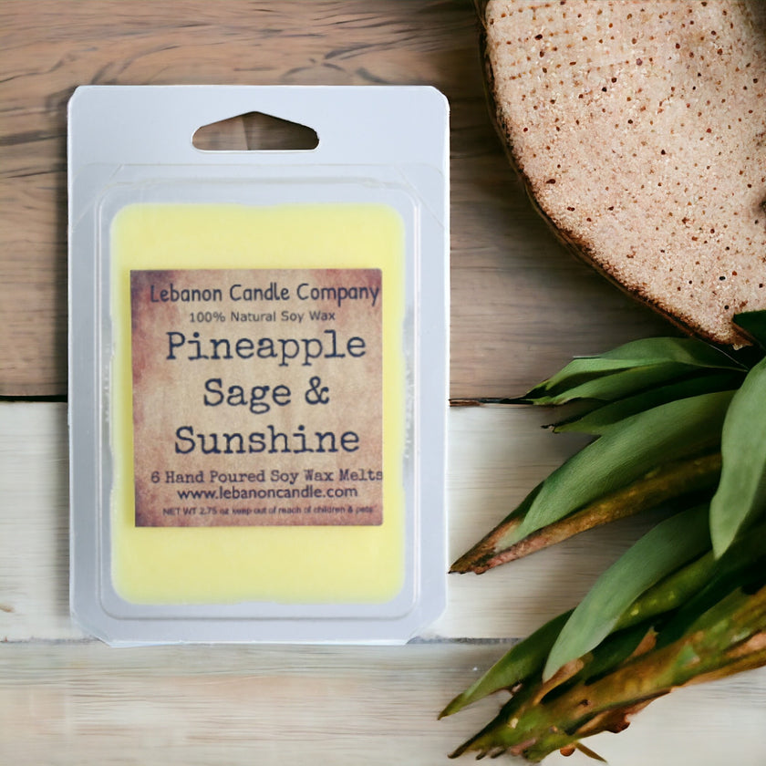 Pineapple Sage & Sunshine Wax Melt