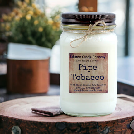 Pipe Tobacco Candle