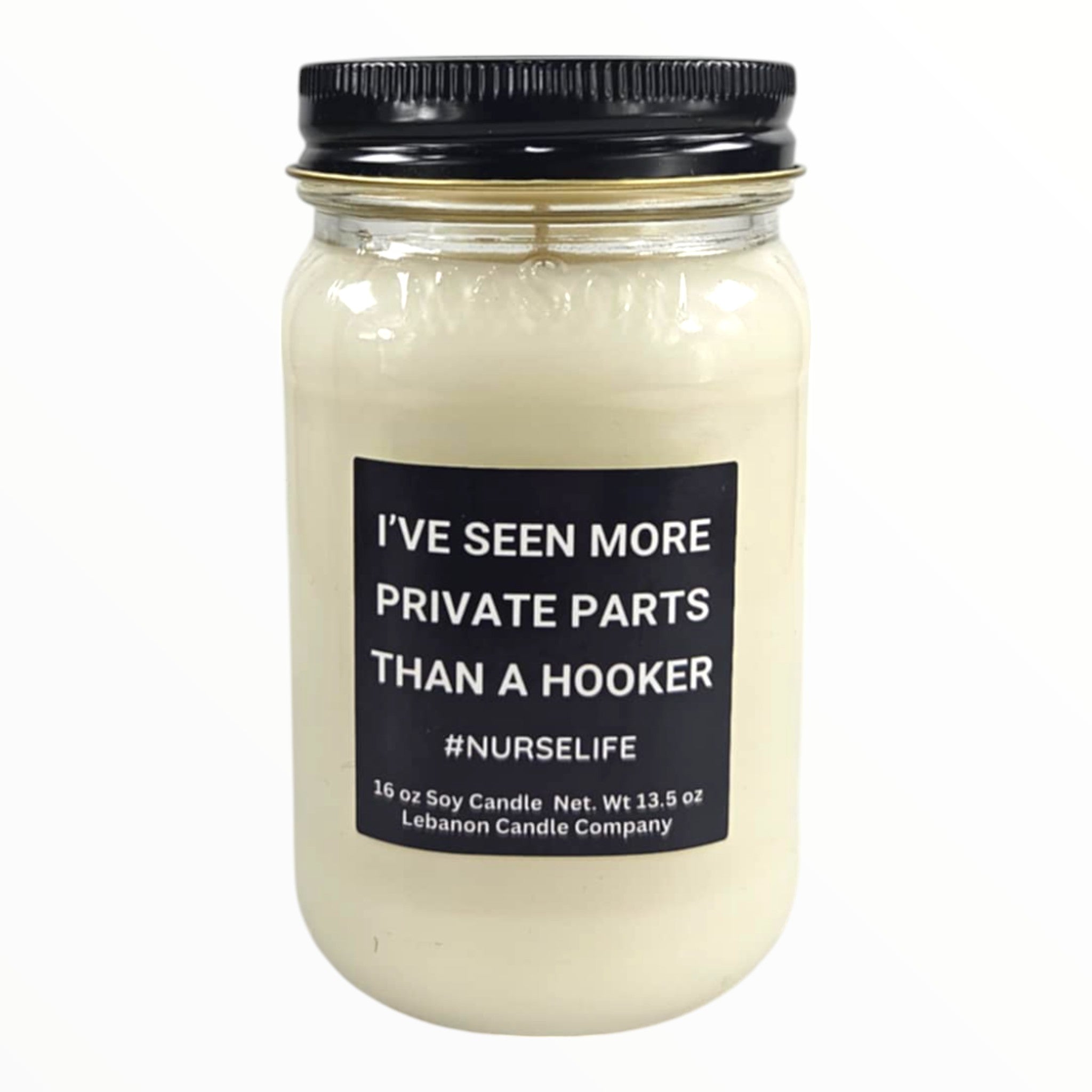 Funny Nurse Life Candle