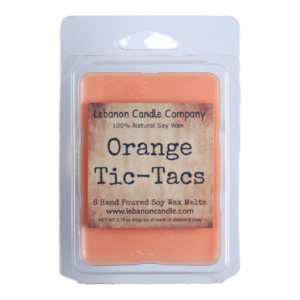 Orange Tic-Tacs Wax Melt