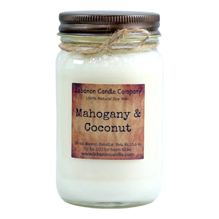 Mahogany & Coconut Candle
