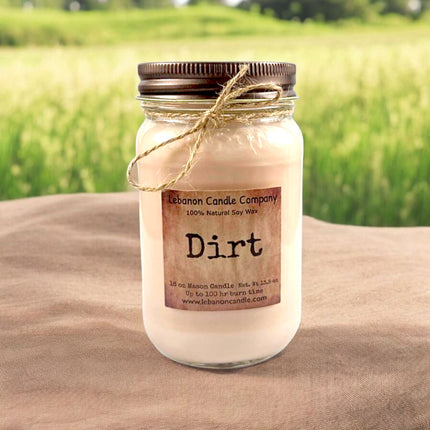 Dirt Candle