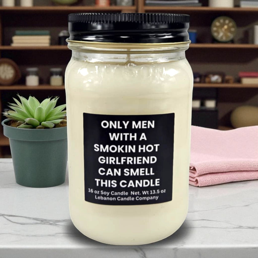 Funny Smokin Hot Girlfriend Candle