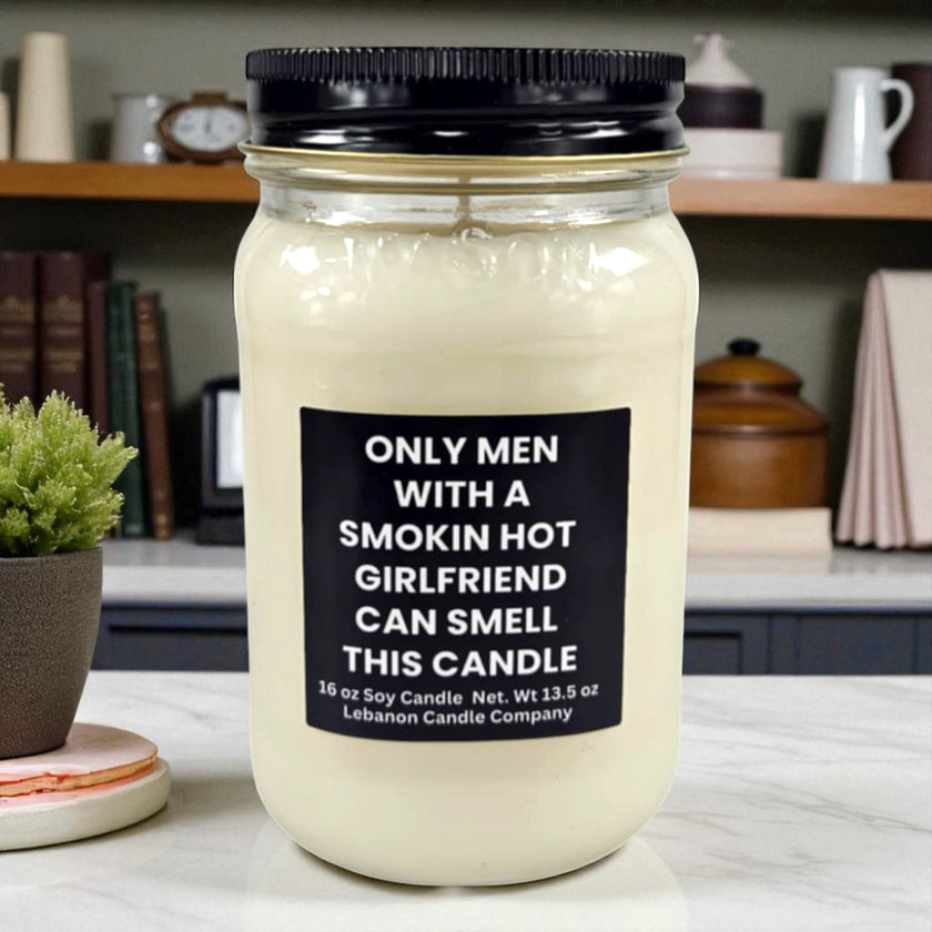 Funny Smokin Hot Girlfriend Candle