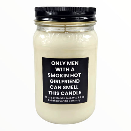 Funny Smokin Hot Girlfriend Candle