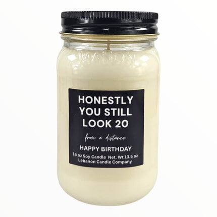 Funny Birthday Looking Good Candle